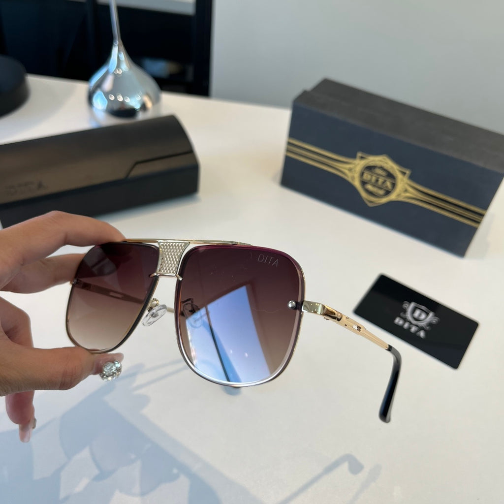 Dita Polarized Fashion Red Lens Sunglasses for Men - 358915 - detail image 4