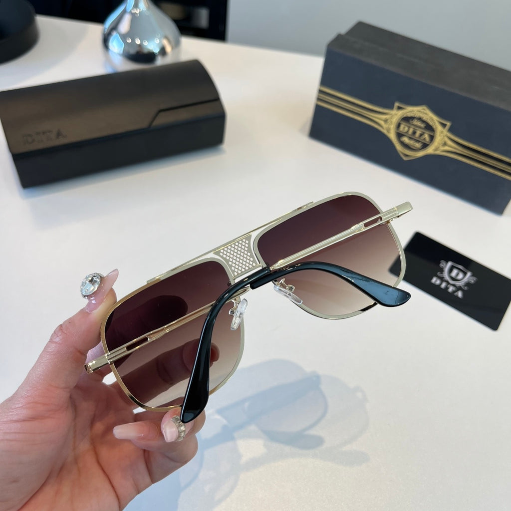 Dita Polarized Fashion Red Lens Sunglasses for Men - detail image 9