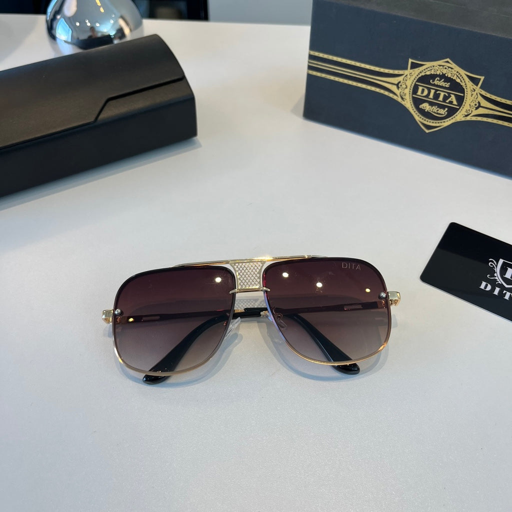 Dita Polarized Fashion Red Lens Sunglasses for Men - 358915 - detail image 5