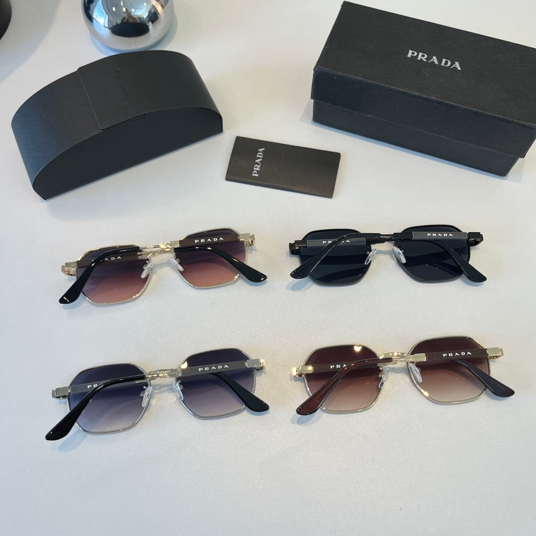 Prada Polarized Fashion Red Lens Sunglasses for Men - 158470 - detail image 12