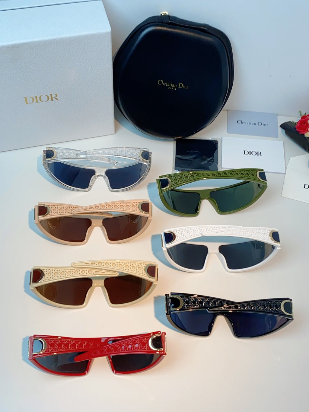 Dior Aviator Orange Lens Sunglasses for Men & Women - 465254 - detail image 11