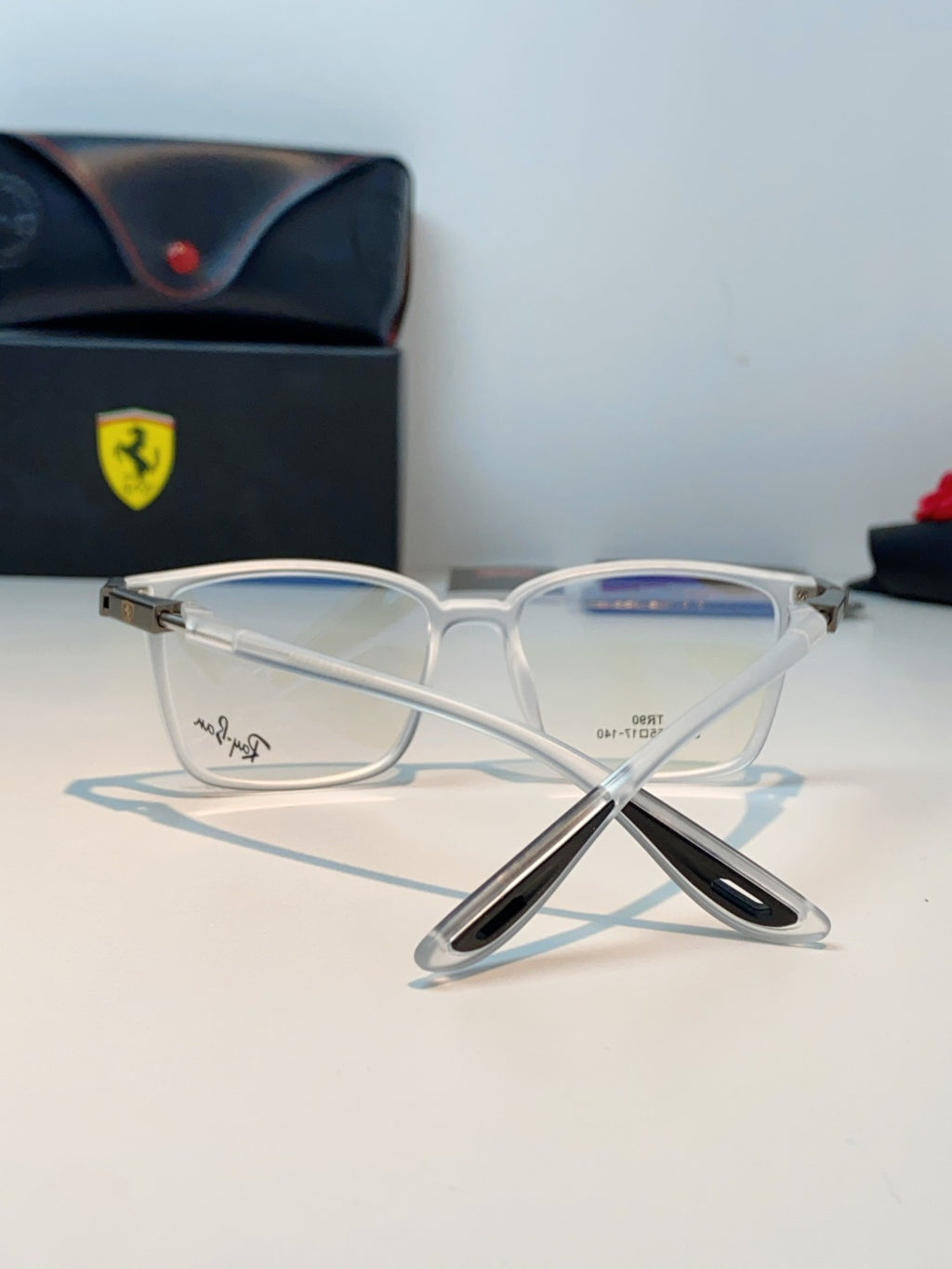 Ray-Ban Blue-Light Acetate Fashion Silver Lens Sunglasses for Men & W - 488280 - detail image 3