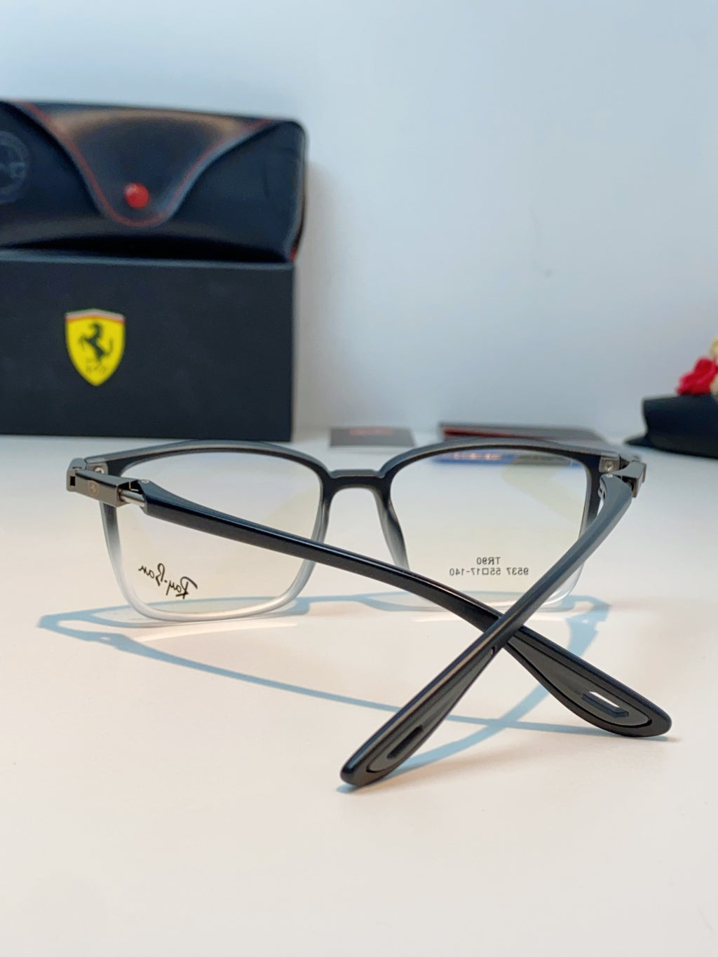 Ray-Ban Blue-Light Acetate Fashion Silver Lens Sunglasses for Men & W - 488281 - detail image 3