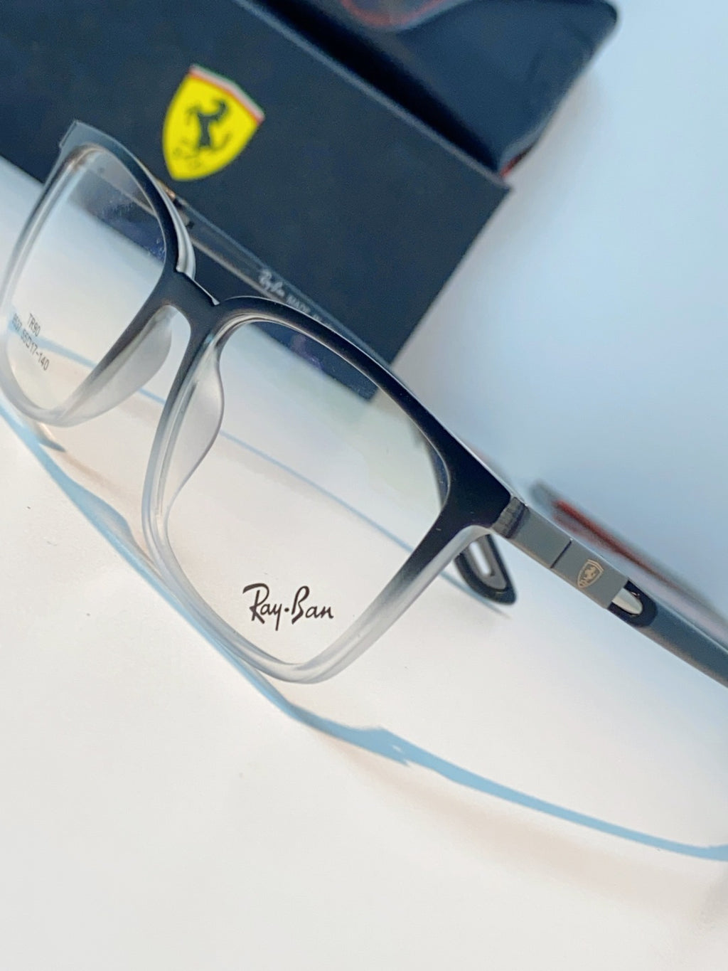 Ray-Ban Blue-Light Acetate Fashion Silver Lens Sunglasses for Men & W - 488281 - detail image 7