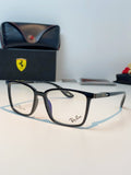 Ray-Ban Blue-Light Acetate Fashion Silver Lens Sunglasses for Men & W - 998580