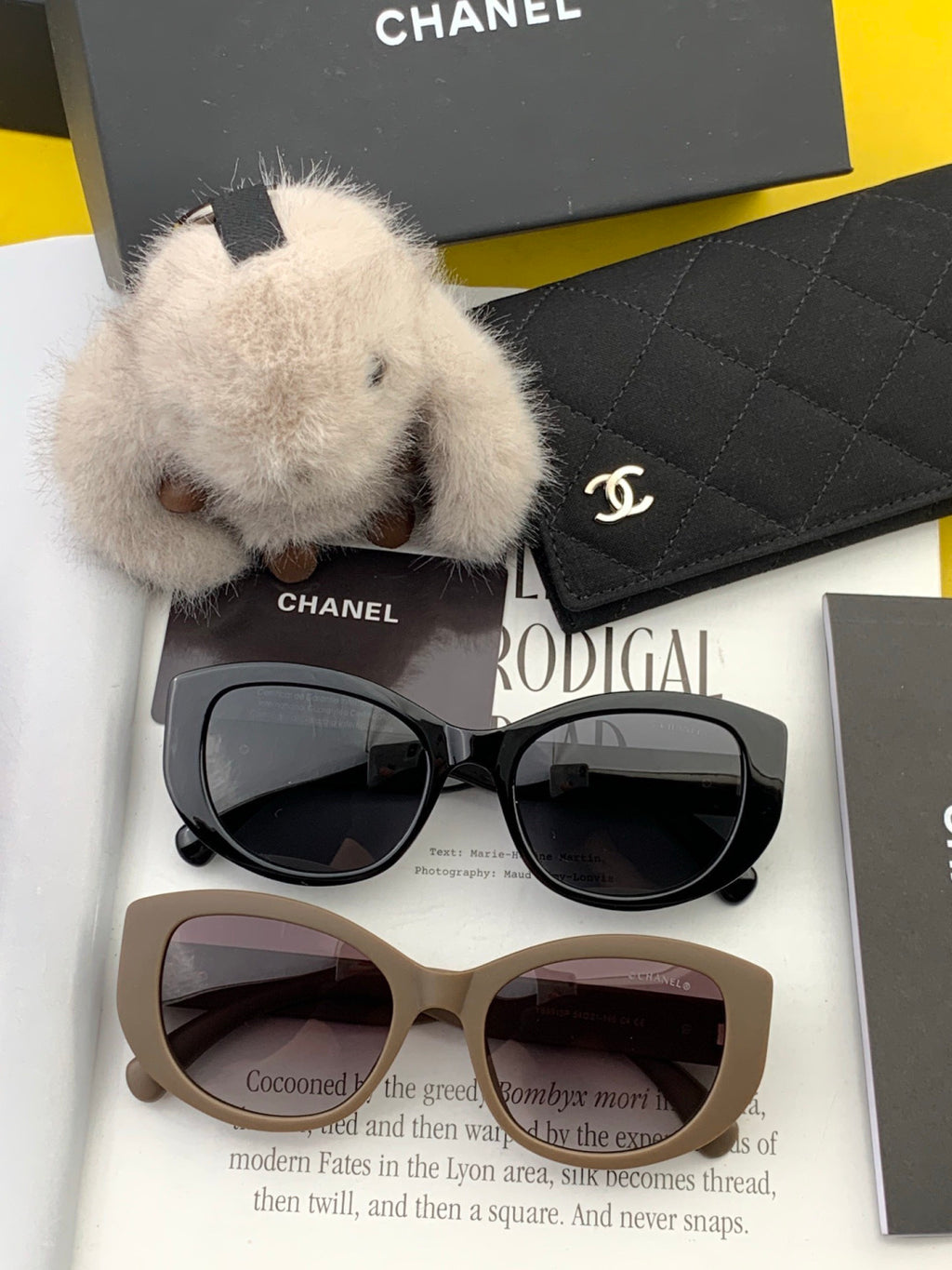 Chanel CH3991 Polarized Round Silver Lens Sunglasses for Women - 997788 - detail image 7