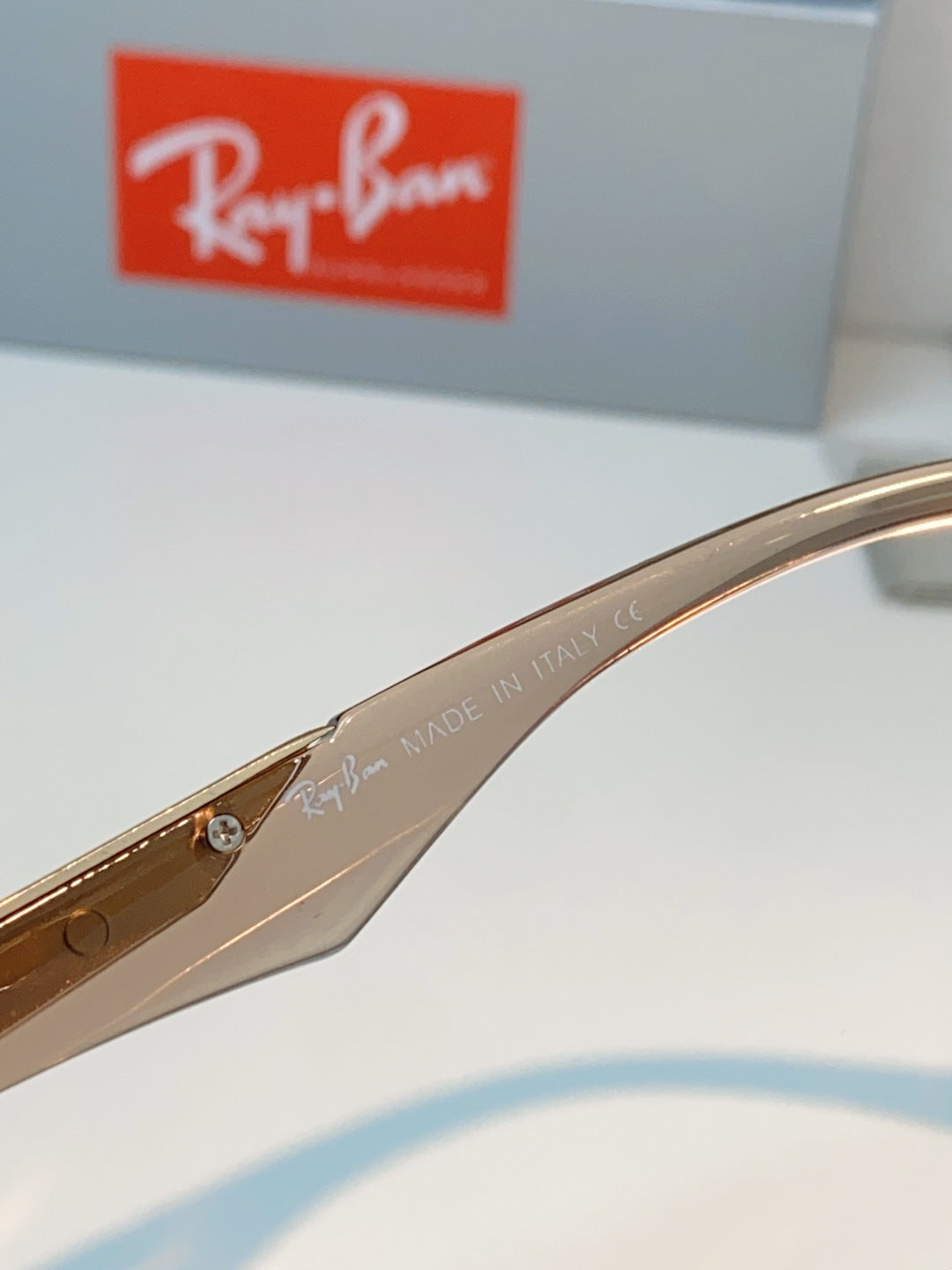Ray-Ban RB8957 Polarized Oversized Brown Lens Sunglasses for Men & Women - detail image 8