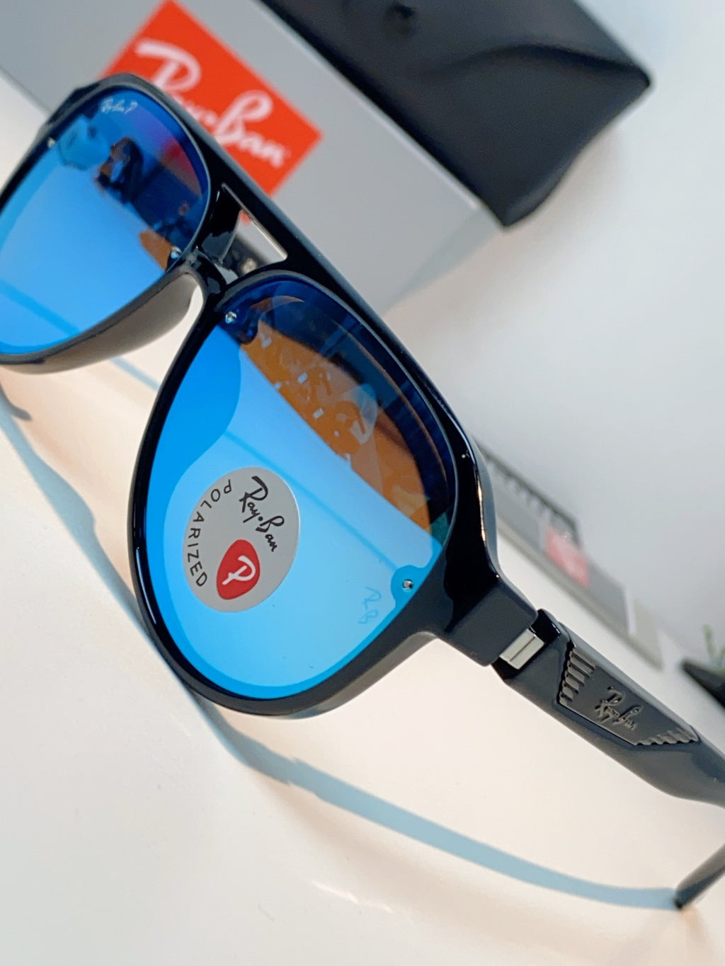 Ray-Ban RB8972 Aviator Blue Lens Sunglasses for Men & Women - 399544 - detail image 7