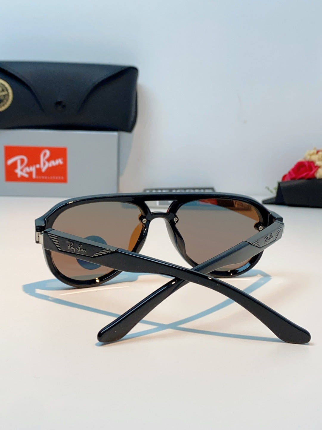 Ray-Ban RB8972 Aviator Blue Lens Sunglasses for Men & Women - 399544 - detail image 3
