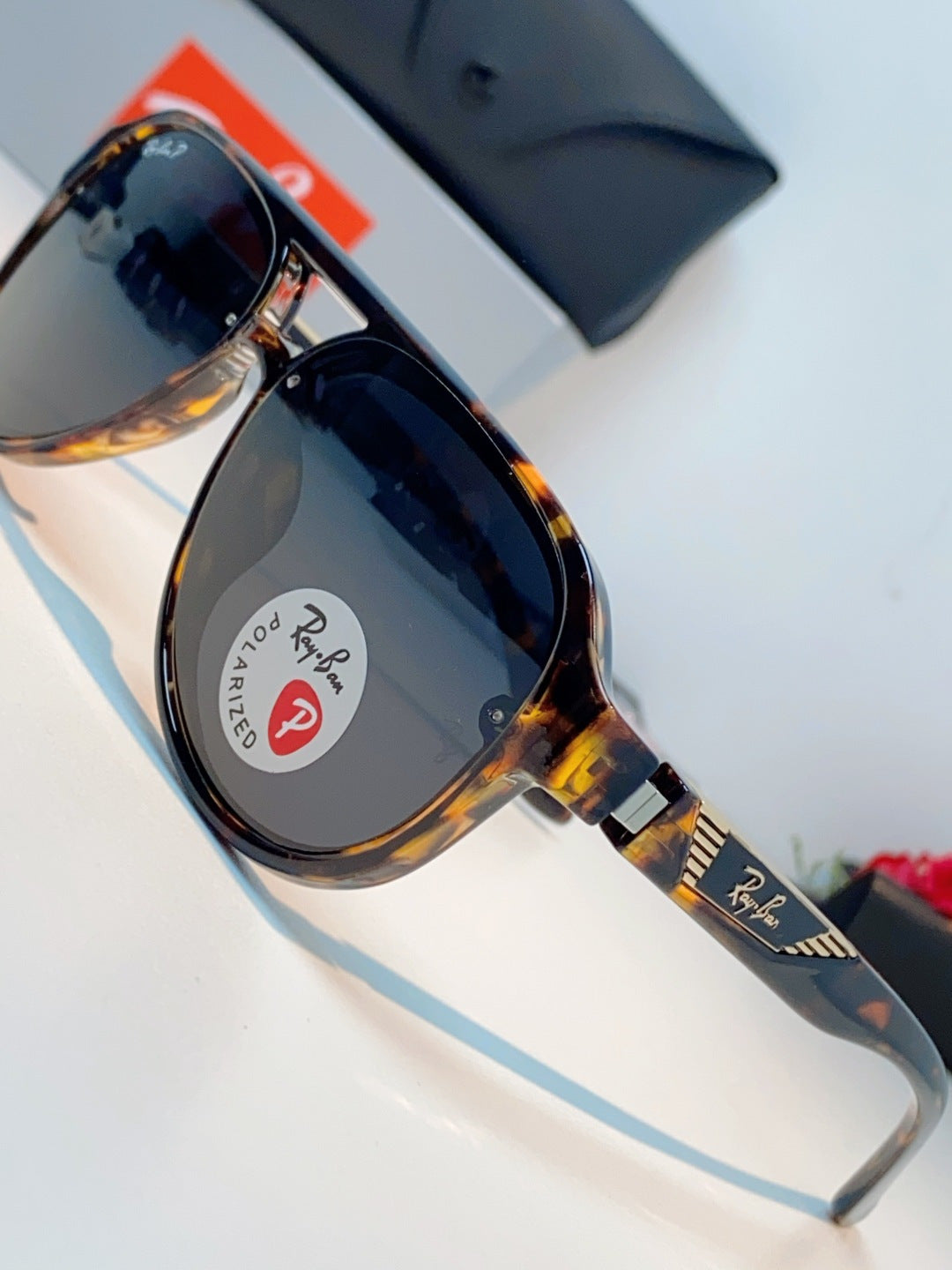 Ray-Ban RB8972 Aviator Black Lens Sunglasses for Men & Women - 488207 - detail image 7