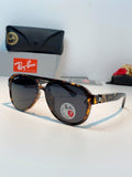 Ray-Ban RB8972 Aviator Black Lens Sunglasses for Men & Women - 488207