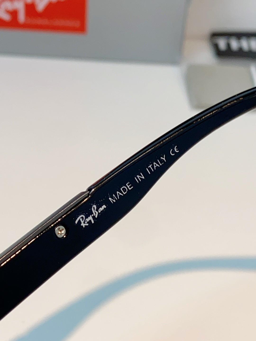 Ray-Ban RB8972 Aviator Black Lens Sunglasses for Men & Women - detail image 8
