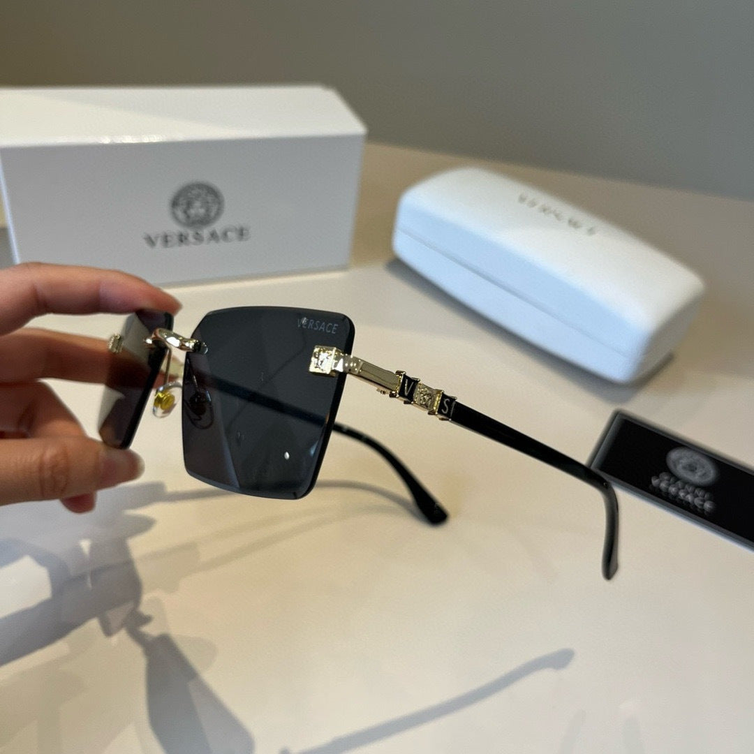 Versace Fashion Silver Lens Sunglasses for Men & Women - 383071 - detail image 4