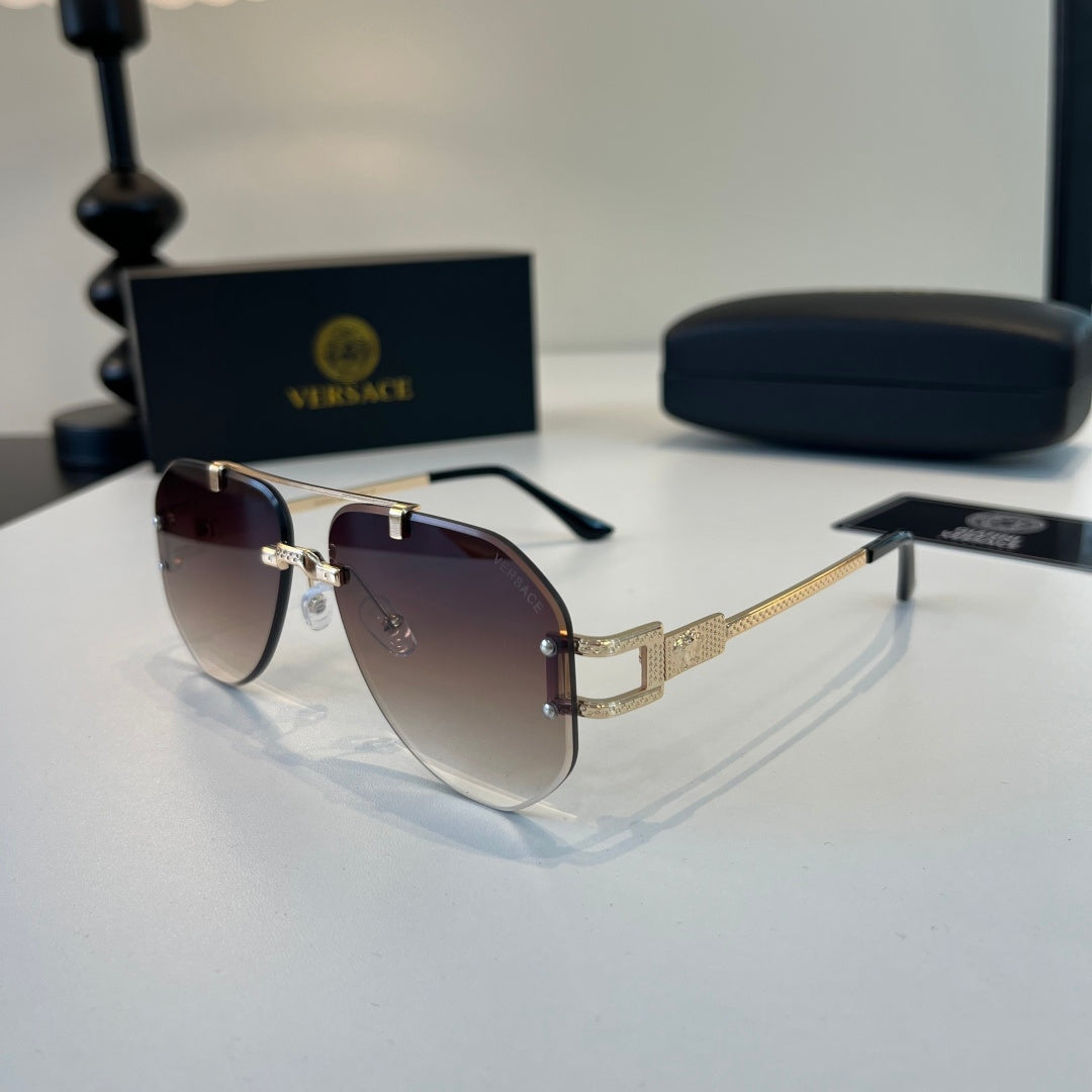 Versace Fashion Silver Lens Sunglasses for Men - 132626 - detail image 3