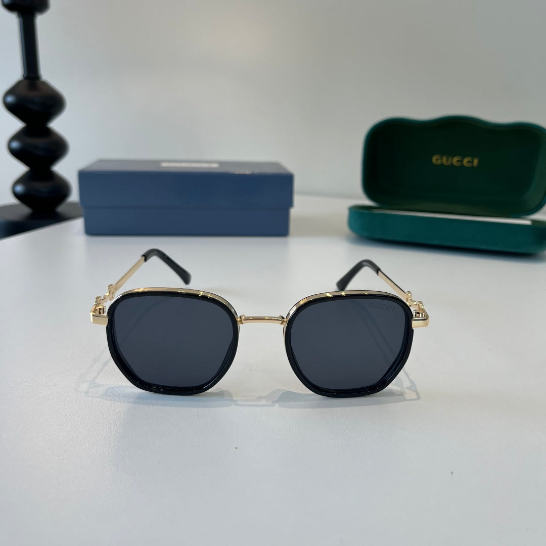 Gucci Oversized Silver Lens Sunglasses for Women - 371494 - detail image 2