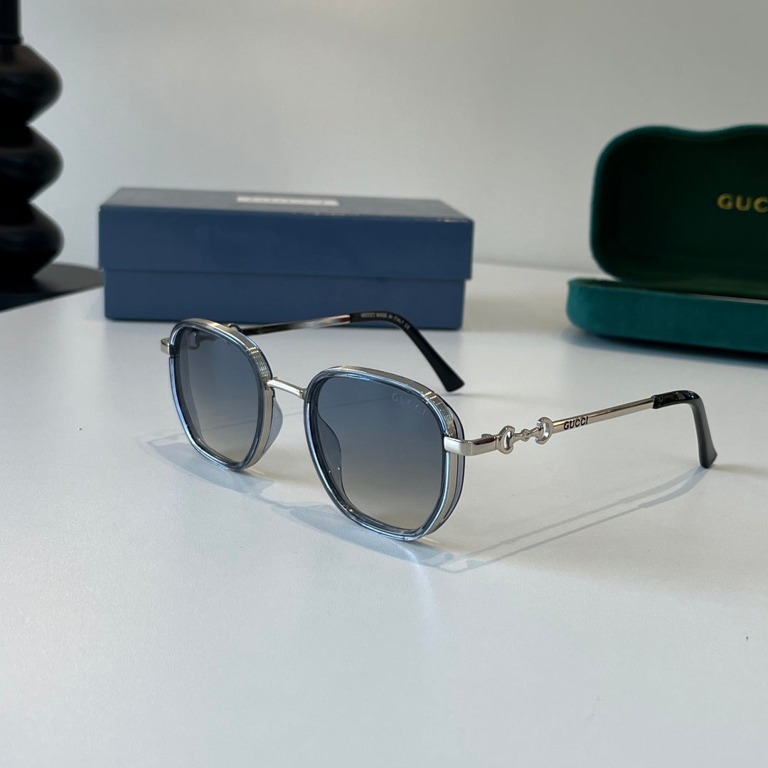Gucci Oversized Silver Lens Sunglasses for Women - 371496 - detail image 3