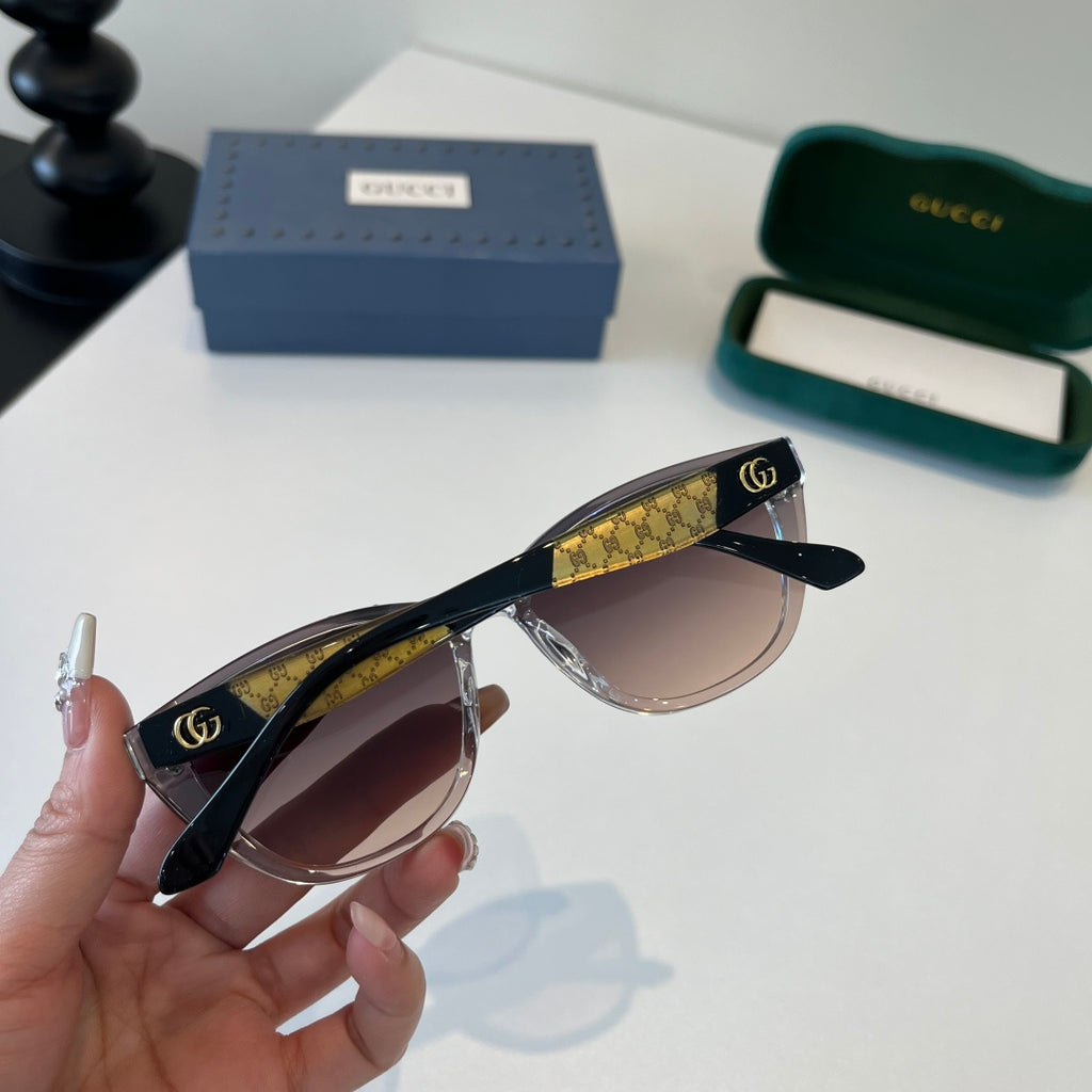 Gucci Oversized Silver Lens Sunglasses for Women - 371497 - detail image 7