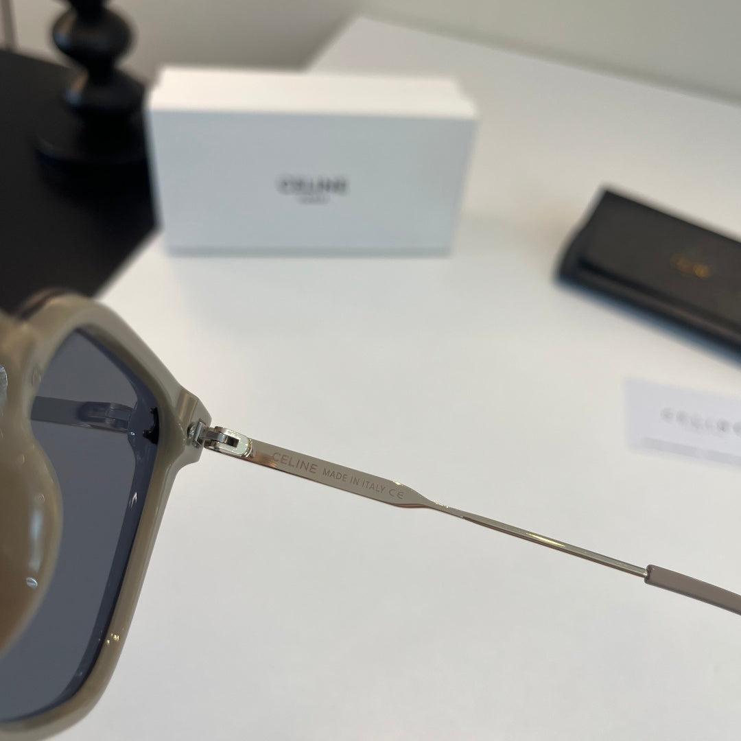 Celine Fashion Black Lens Sunglasses for Men & Women - 372003 - detail image 11