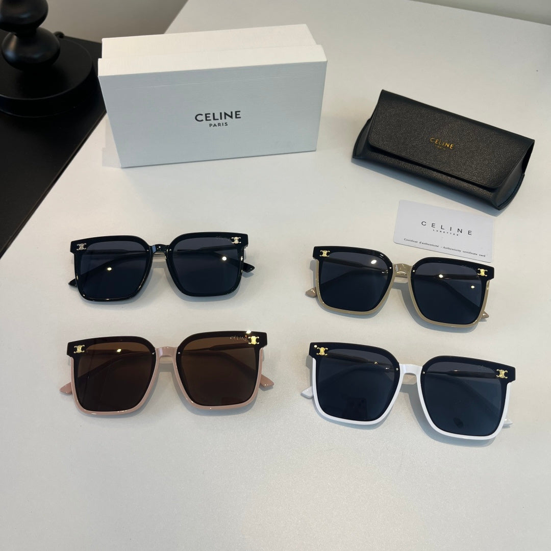 Celine Fashion Black Lens Sunglasses for Men & Women - 432004 - detail image 11