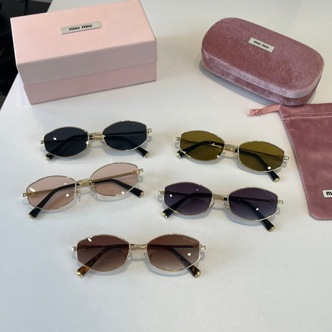 Miu Miu Cat-Eye Silver Lens Sunglasses for Men & Women - 432583 - detail image 11