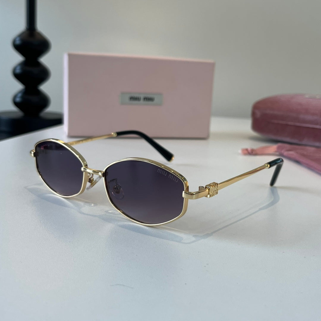 Miu Miu Cat-Eye Silver Lens Sunglasses for Men & Women - 432583 - detail image 3