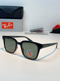 Ray-Ban RB4323 Polarized Square Gray Lens Sunglasses for Men & Women