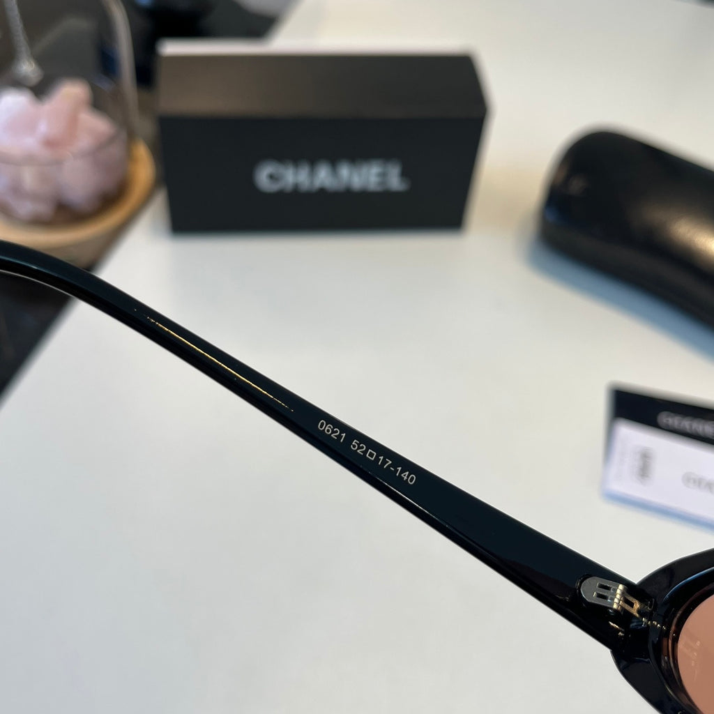 Chanel Oversized Brown Lens Sunglasses for Men & Women - 448992 - detail image 10