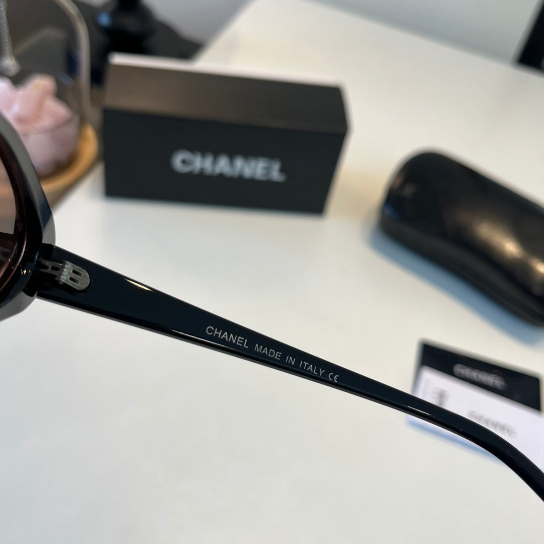 Chanel Oversized Brown Lens Sunglasses for Men & Women - 448992 - detail image 11