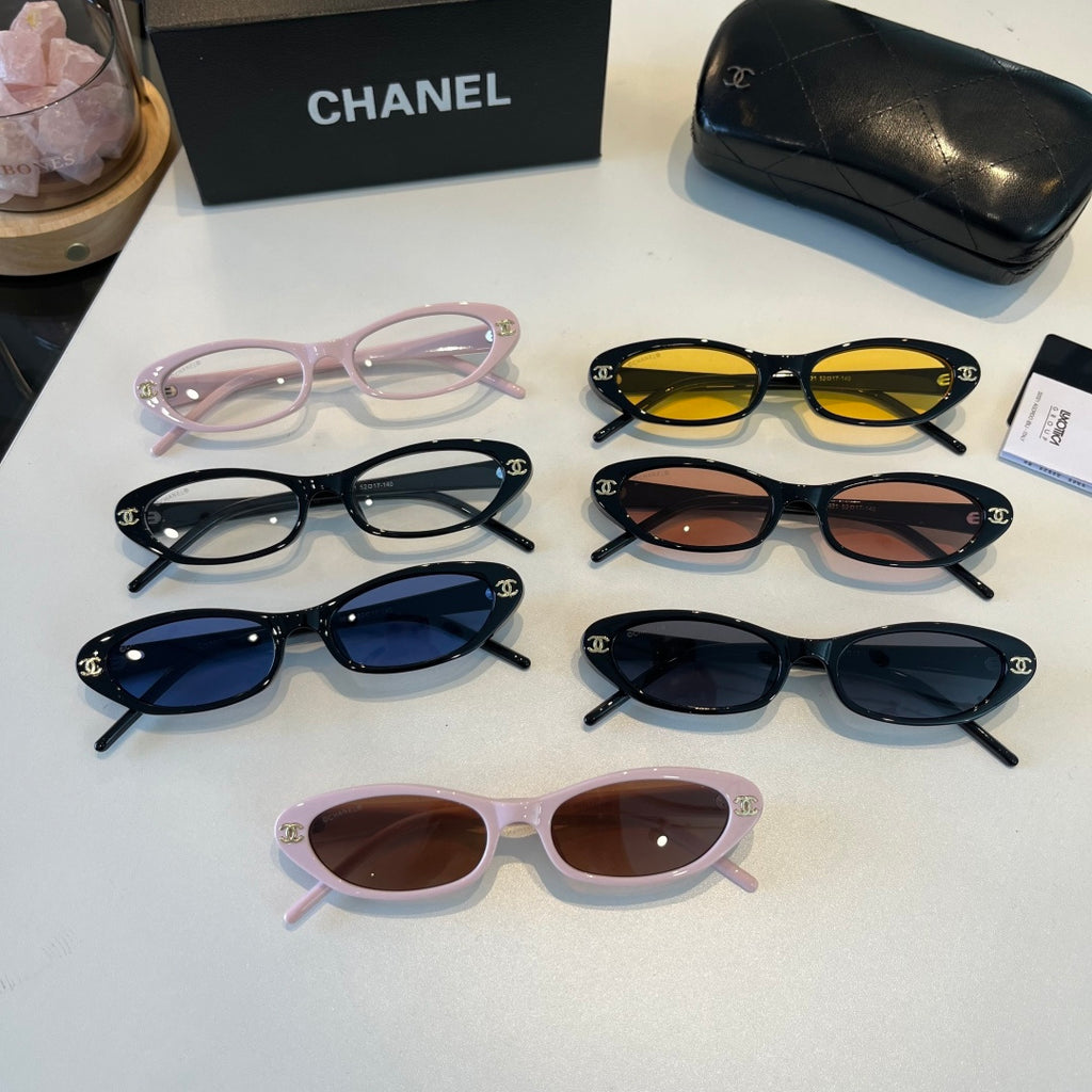Chanel Oversized Silver Lens Sunglasses for Men & Women - 486556 - detail image 10