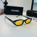 Chanel Oversized Orange Lens Sunglasses for Men & Women - 158354