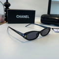 Chanel Oversized Silver Lens Sunglasses for Men & Women - 158355