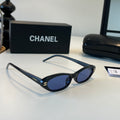 Chanel Oversized Blue Lens Sunglasses for Men & Women - 158356