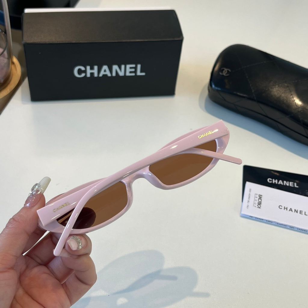 Chanel Oversized Silver Lens Sunglasses for Men & Women - 486556 - detail image 7