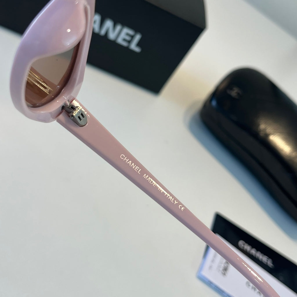 Chanel Oversized Silver Lens Sunglasses for Men & Women - 486556 - detail image 9