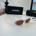 Chanel Oversized Silver Lens Sunglasses for Men & Women - 371837