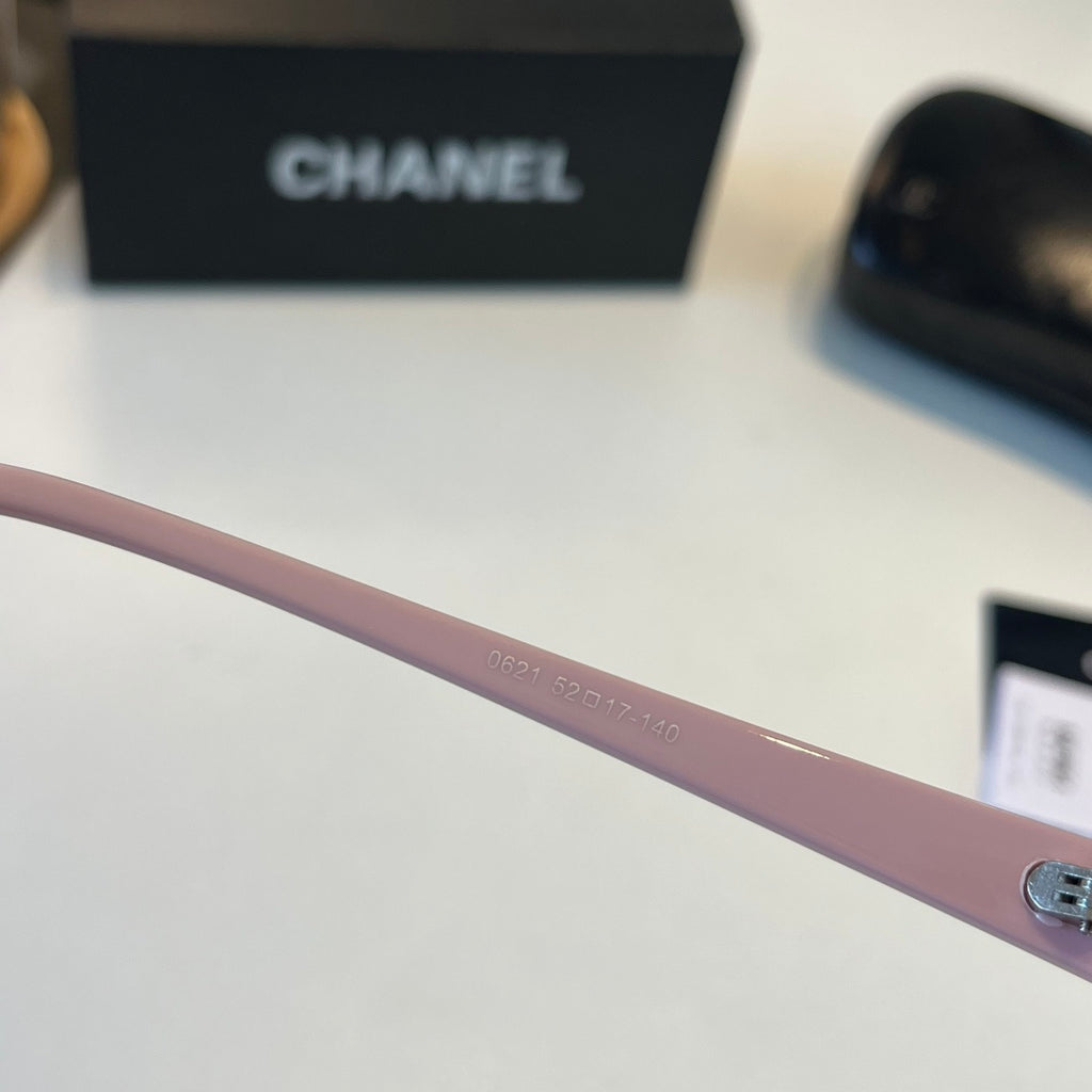 Chanel Oversized Silver Lens Sunglasses for Men & Women - 448998 - detail image 8