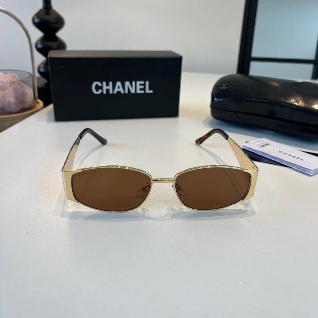 Chanel Oversized Brown Lens Sunglasses for Men & Women - 158364 - detail image 2