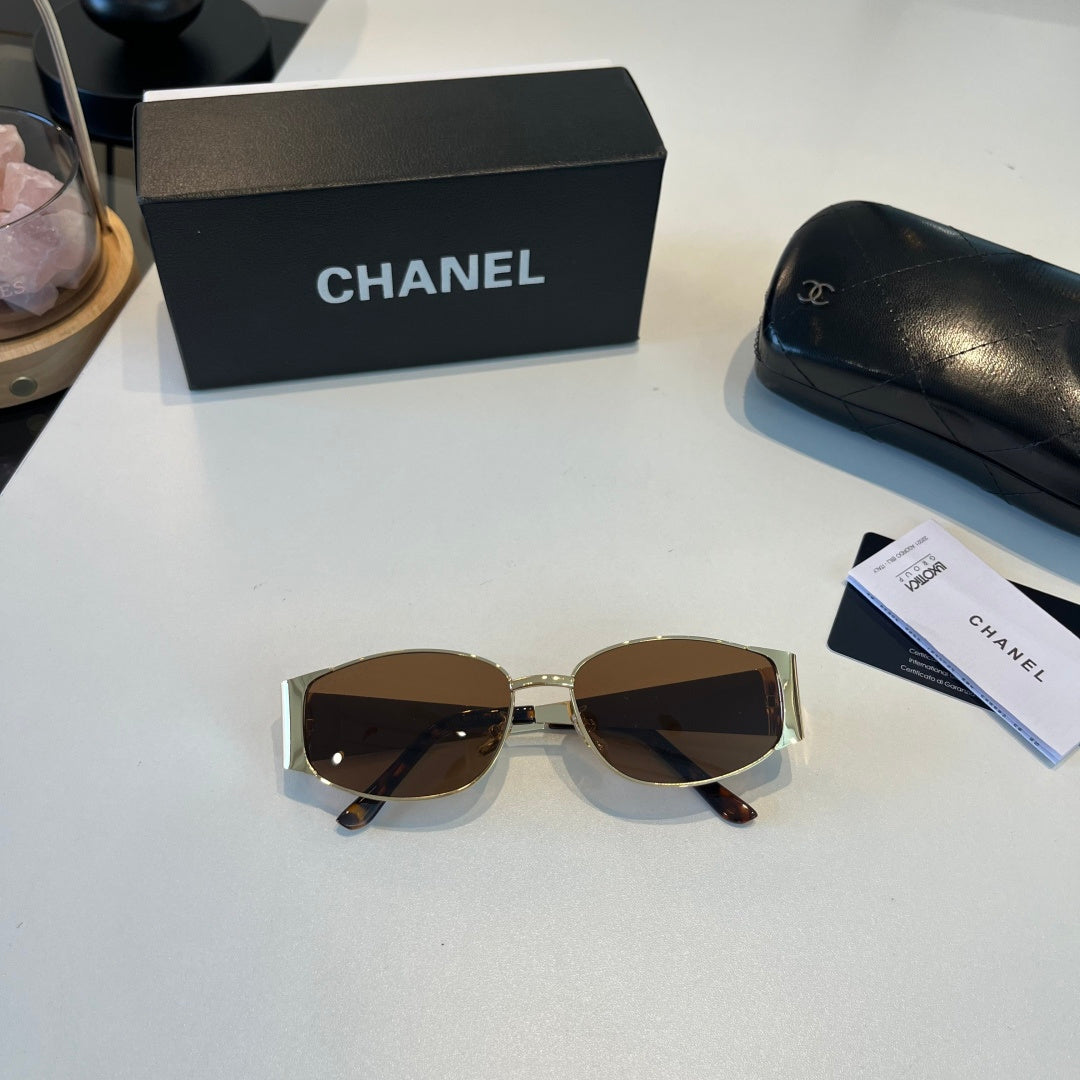 Chanel Oversized Brown Lens Sunglasses for Men & Women - 449000 - detail image 10