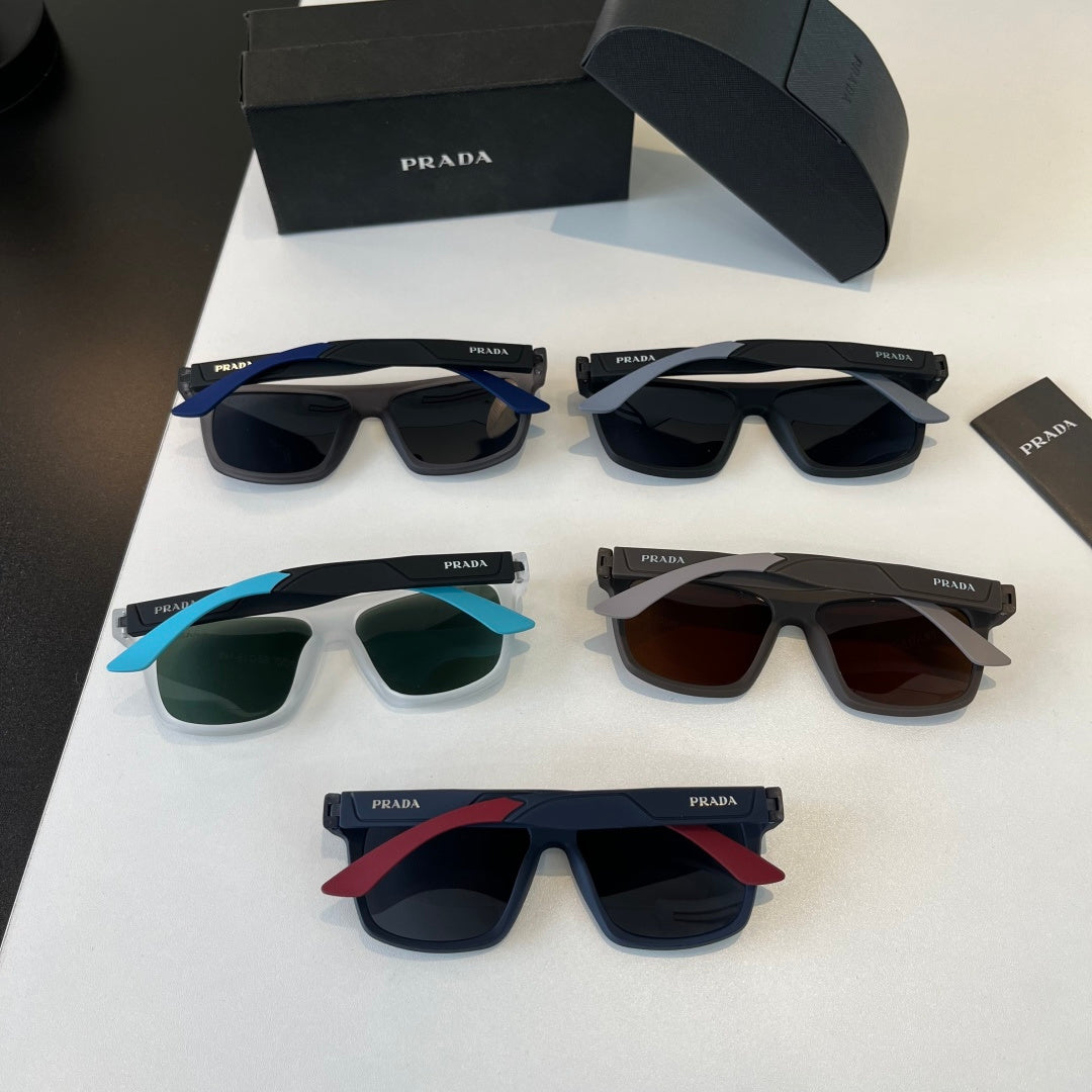 Prada Polarized Fashion Black Lens Sunglasses for Men - 358432 - detail image 12