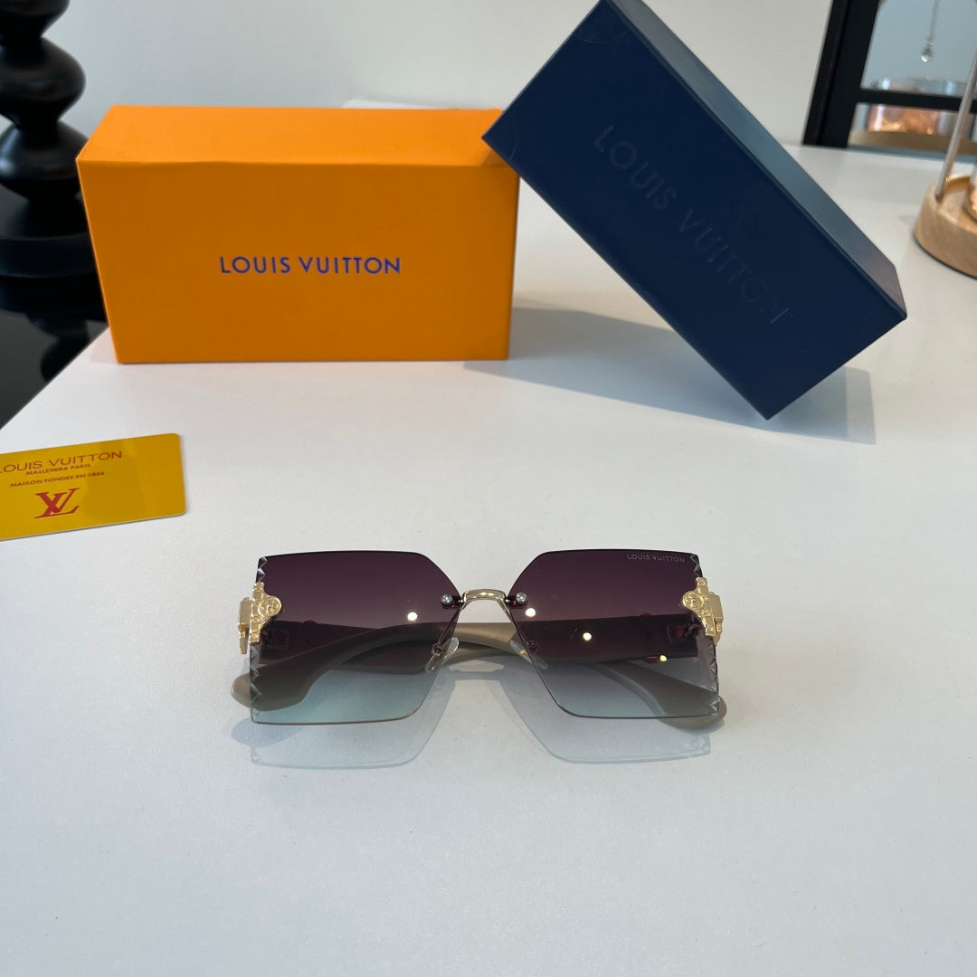 Louis Vuitton Fashion Silver Lens Sunglasses for Women - 357578 - detail image 4