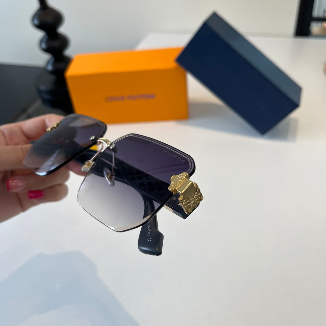 Louis Vuitton Fashion Silver Lens Sunglasses for Women - 357582 - detail image 5