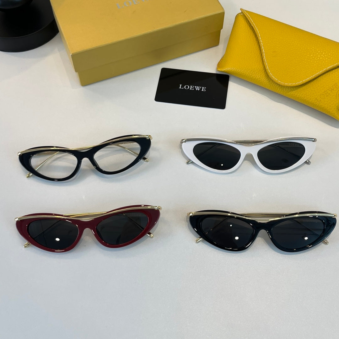 Loewe Cat-Eye Silver Lens Sunglasses for Men & Women - 449894 - detail image 10