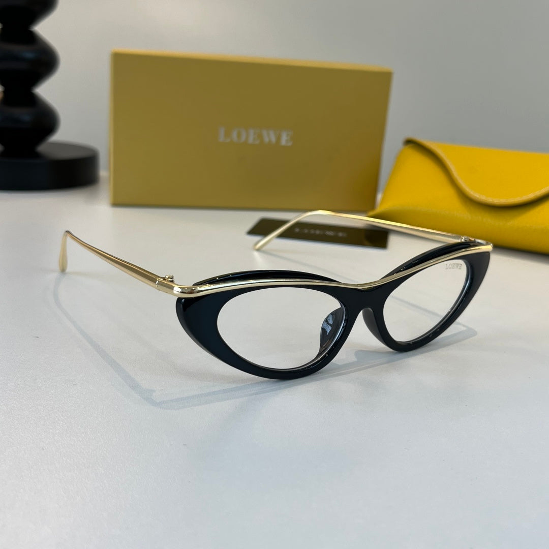 Loewe Cat-Eye Silver Lens Sunglasses for Men & Women - 449894