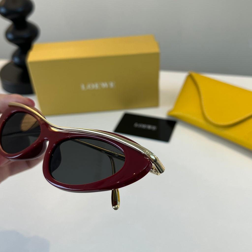 Loewe Cat-Eye Silver Lens Sunglasses for Men & Women - 399337 - detail image 6