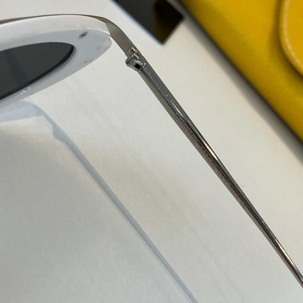 Loewe Cat-Eye Silver Lens Sunglasses for Men & Women - detail image 7