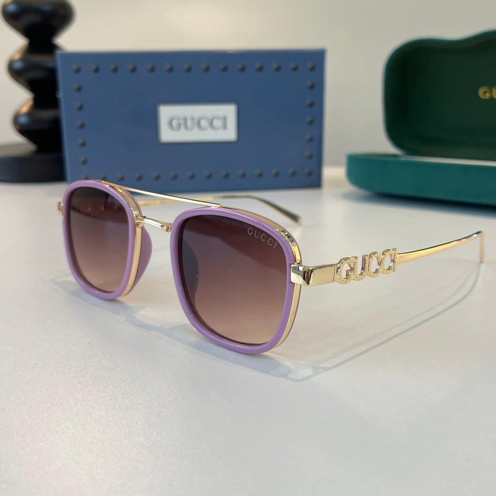 Gucci Oversized Red Lens Sunglasses for Men & Women - 357779 - detail image 3