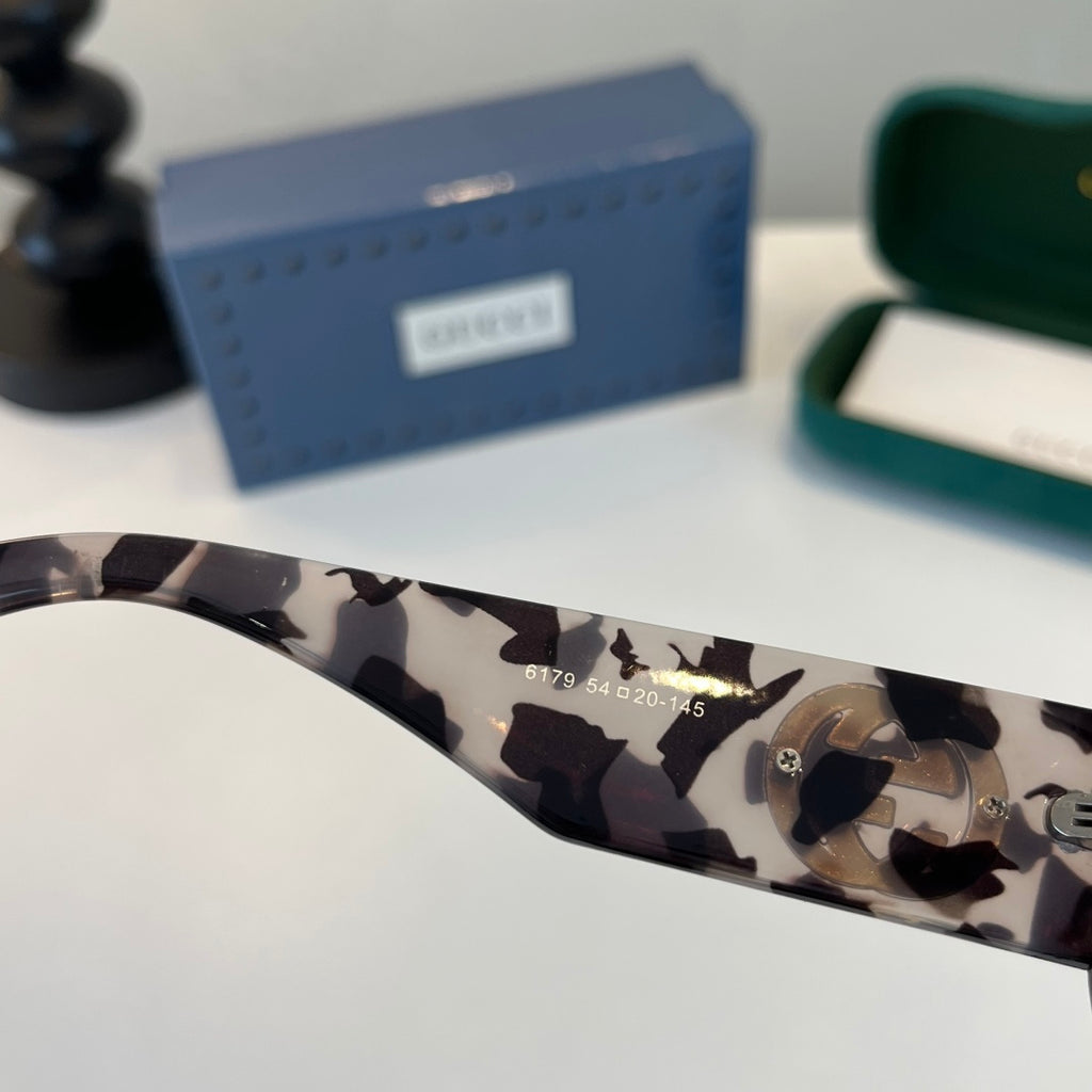 Gucci Oversized Black Lens Sunglasses for Women - 357771 - detail image 9