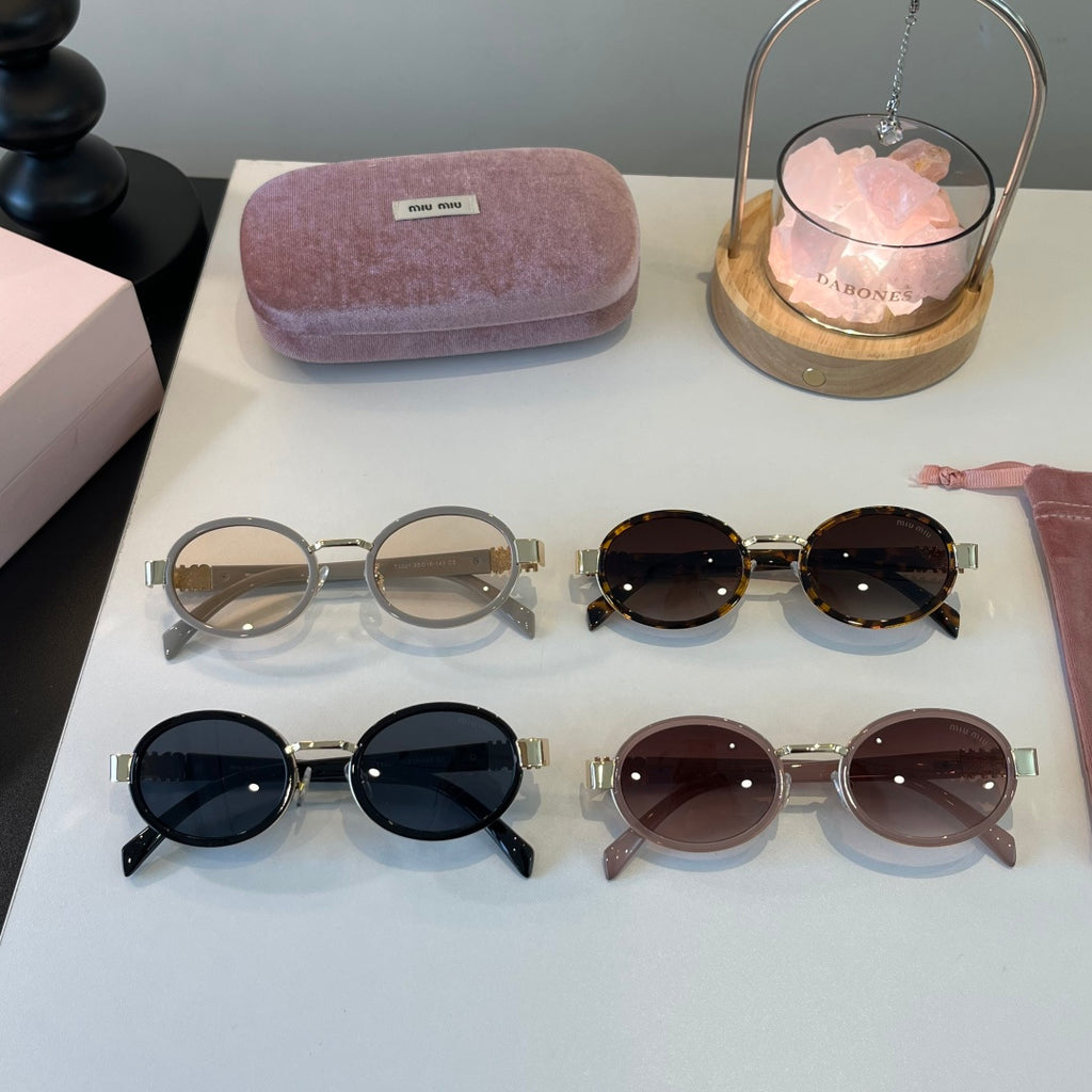 Miu Miu Cat-Eye Silver Lens Sunglasses for Men & Women - 372381 - detail image 10