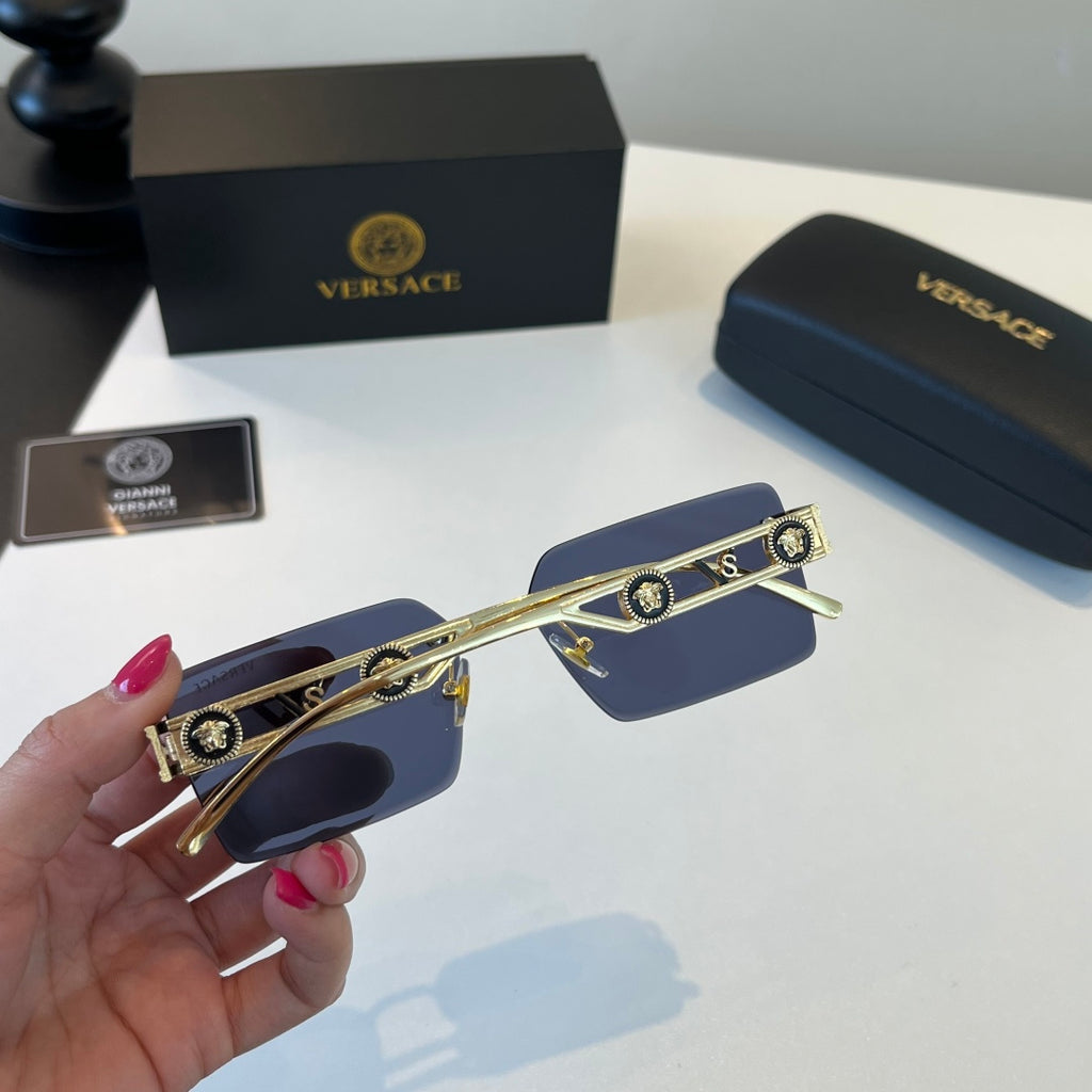 Versace Fashion Blue Lens Sunglasses for Men - detail image 8