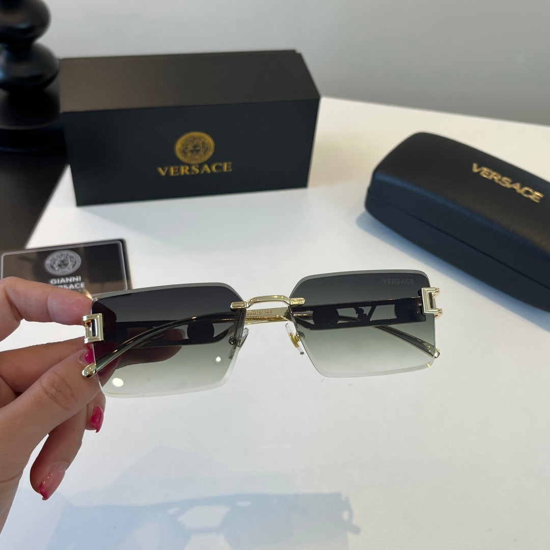 Versace Fashion Silver Lens Sunglasses for Men - 416384 - detail image 5